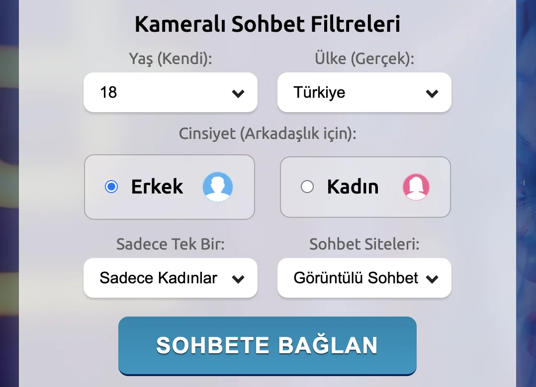 Kameralı Sohbet